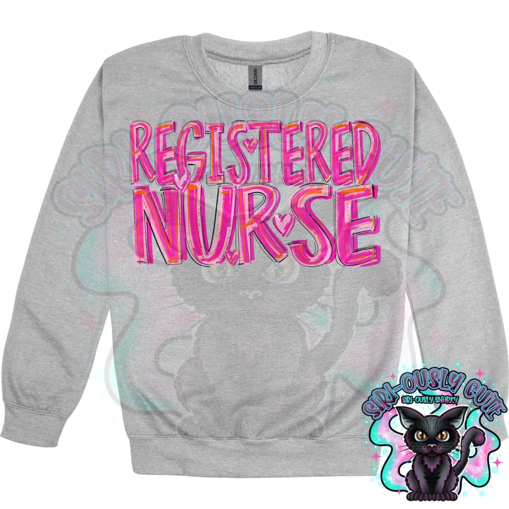 Pretty In Pink Registered Nurse Clothing
