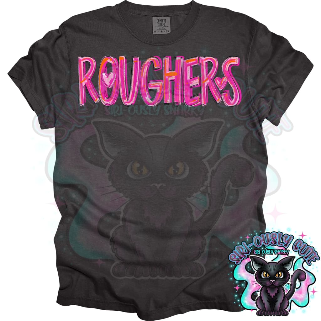 Pretty In Pink Roughers Mascot