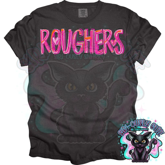Pretty In Pink Roughers Mascot