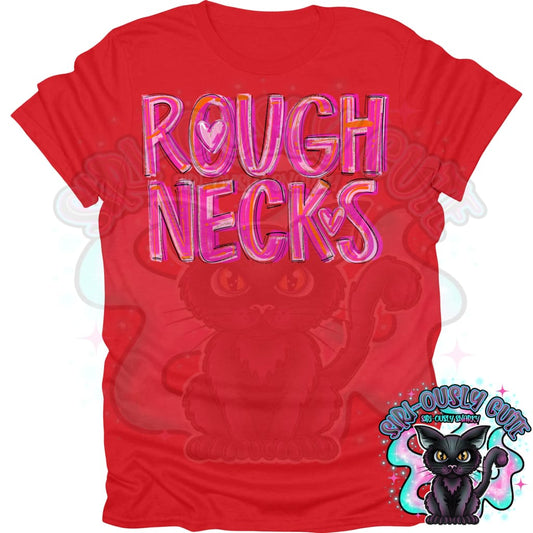 Pretty In Pink Roughnecks Mascot