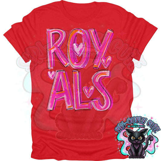 Pretty In Pink Royals Mascot