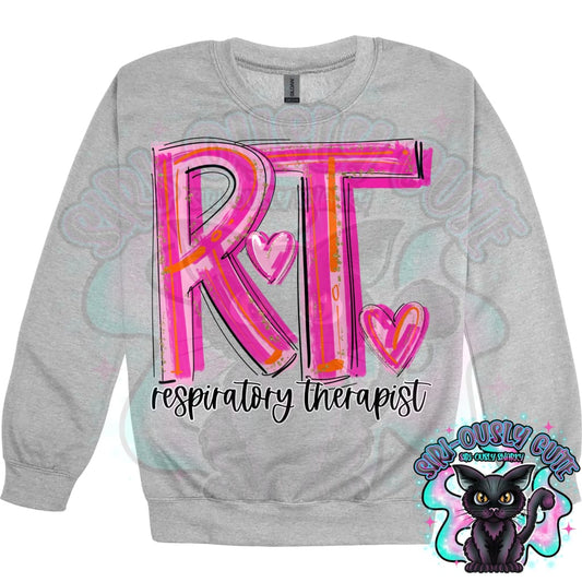 Pretty In Pink Rt Respirator Therapist Clothing