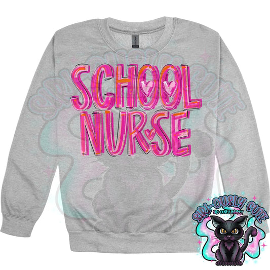 Pretty In Pink School Nurse Clothing