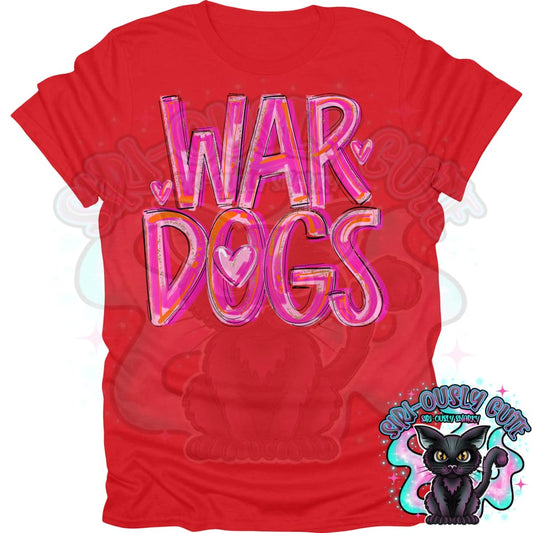 Pretty In Pink Wardogs Mascot