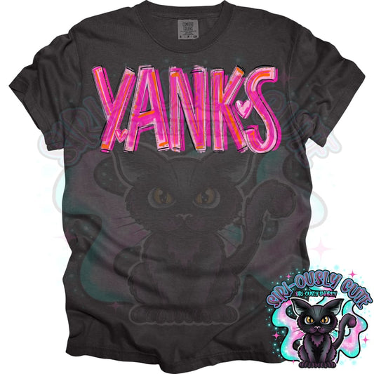 Pretty In Pink Yanks Mascot