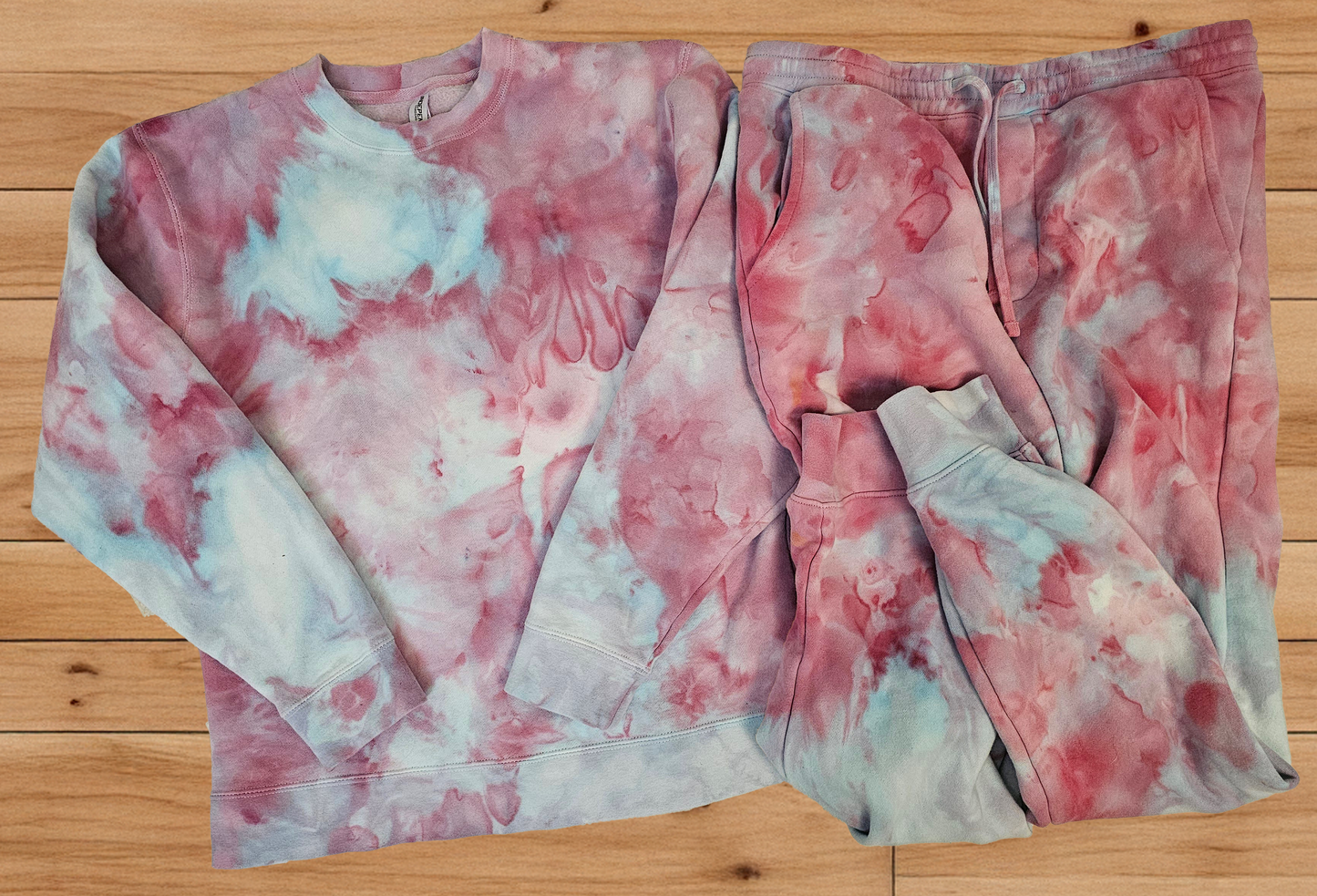 Dyed Joggers and Crewnecks
