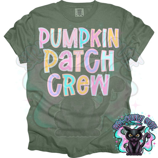 Pumpkin Patch Crew Pastel Colors Clothing