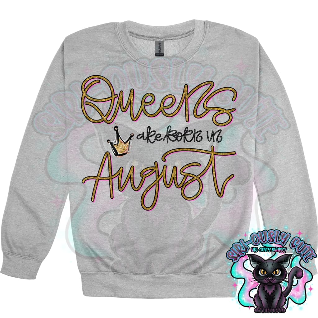 Queens are Born In August Clothing