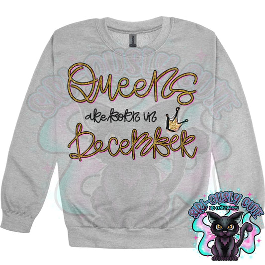 Queens are Born In December Clothing