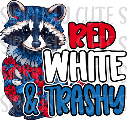 red white and trashy
