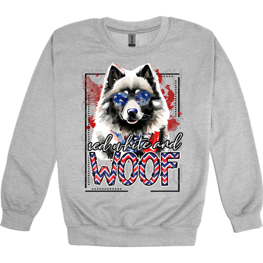 red white and woof Keeshond2