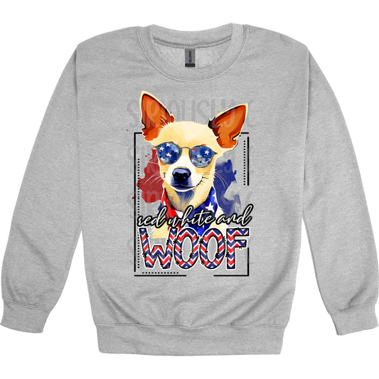 red white and woof chihuahua 2