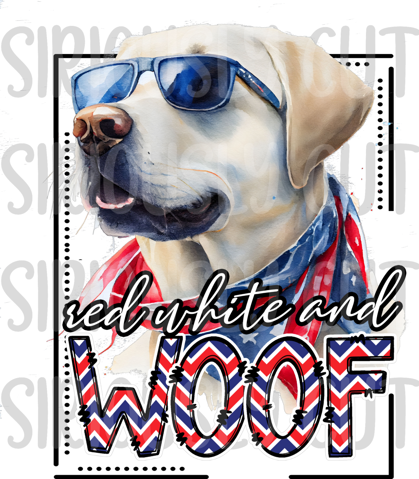 red white and woof lab 2