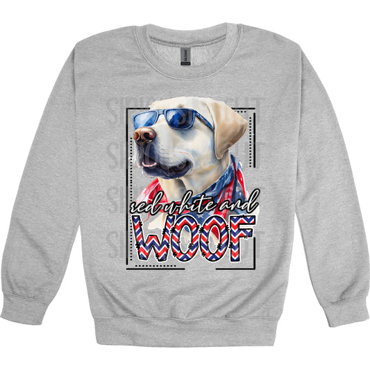 red white and woof lab 2