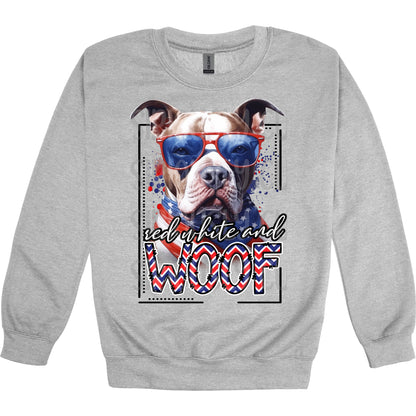 red white and woof pitbull 3