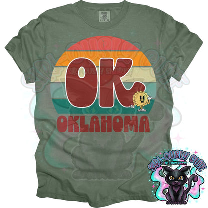 Retro Sunset States - All 50 States 50 States