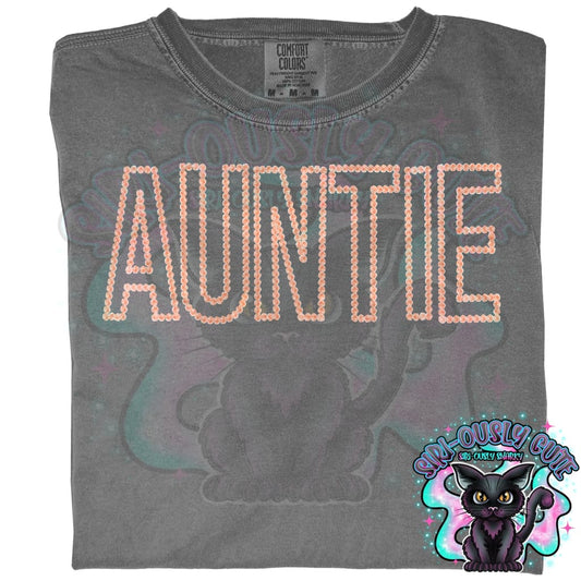 Rosette Auntie Peach Clothing