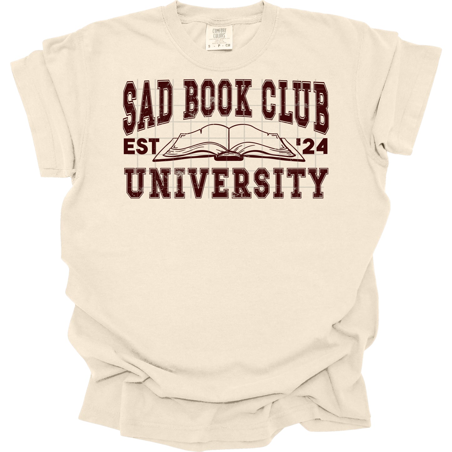 Sad Book Club Distressed