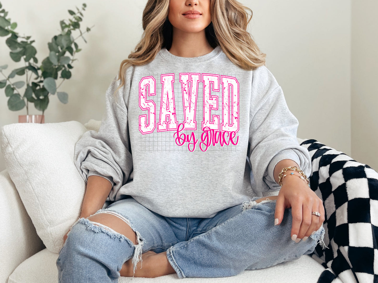saved by grace pink