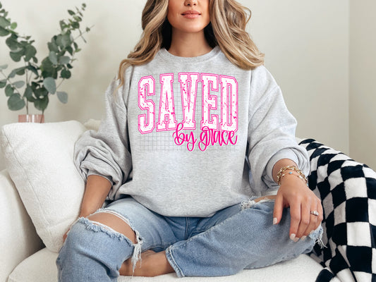 saved by grace pink