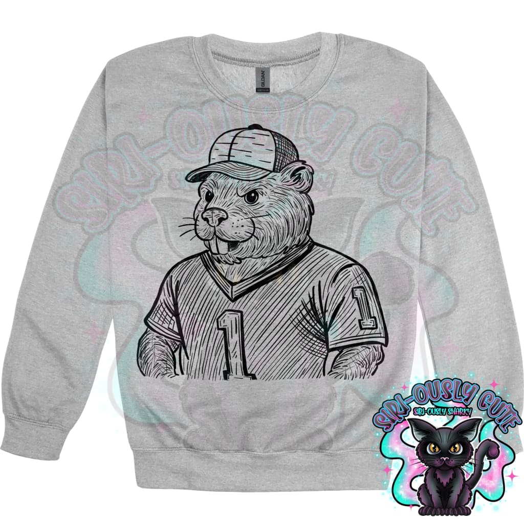 Sketch Jersey Mascot Beaver Mascot