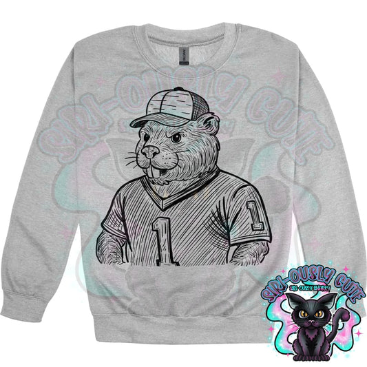 Sketch Jersey Mascot Beaver Mascot