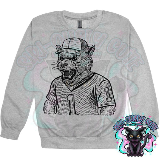 Sketch Jersey Mascot Cougar Mascot