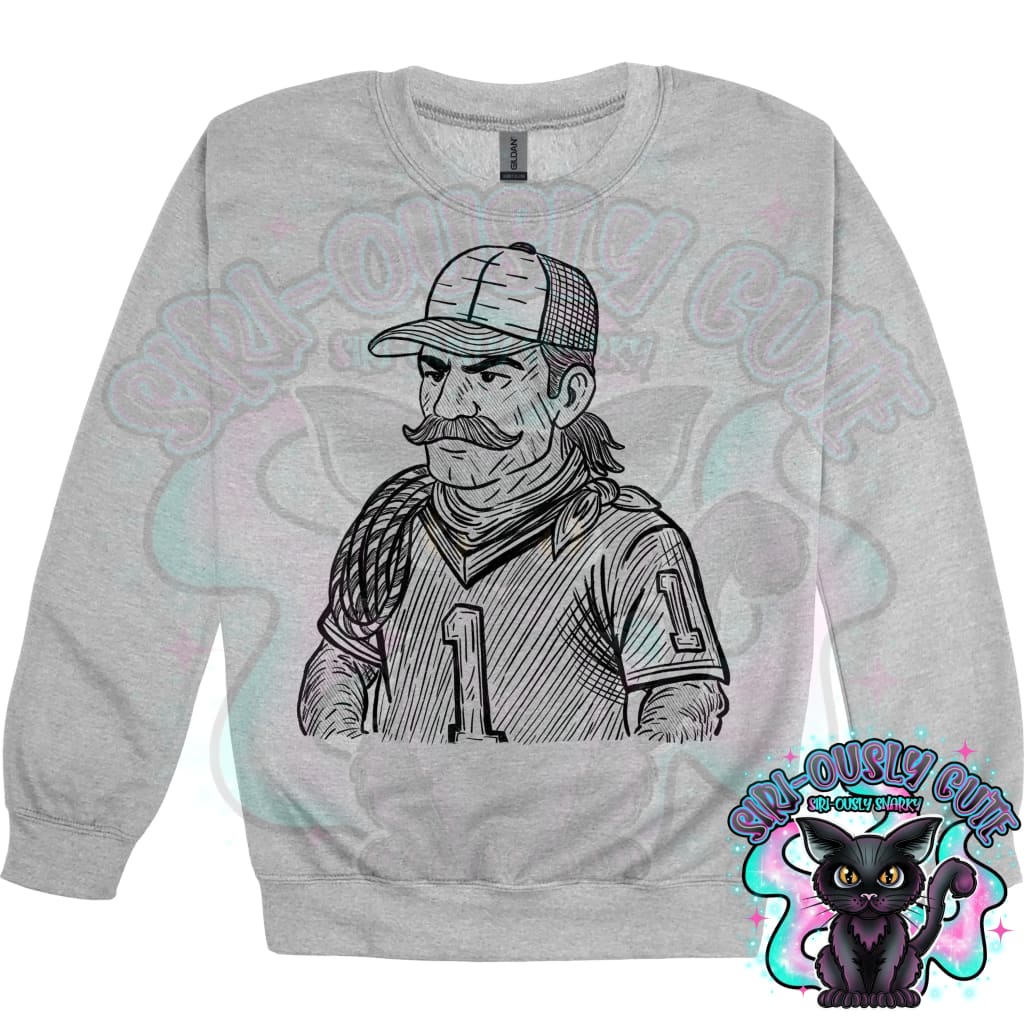 Sketch Jersey Mascot Cowboy Mascot