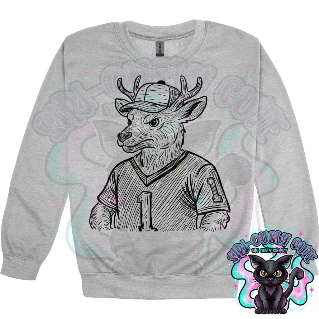 Sketch Jersey Mascot Deer Mascot