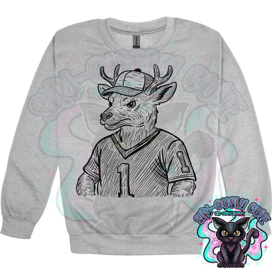 Sketch Jersey Mascot Deer Mascot