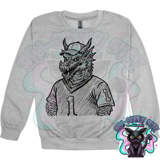 Sketch Jersey Mascot Dragon Mascot