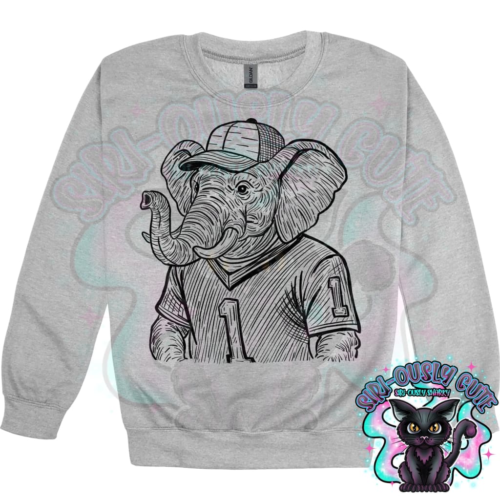 Sketch Jersey Mascot Elephant Mascot