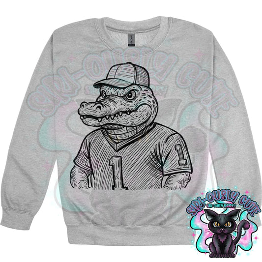 Sketch Jersey Mascot Gator Mascot