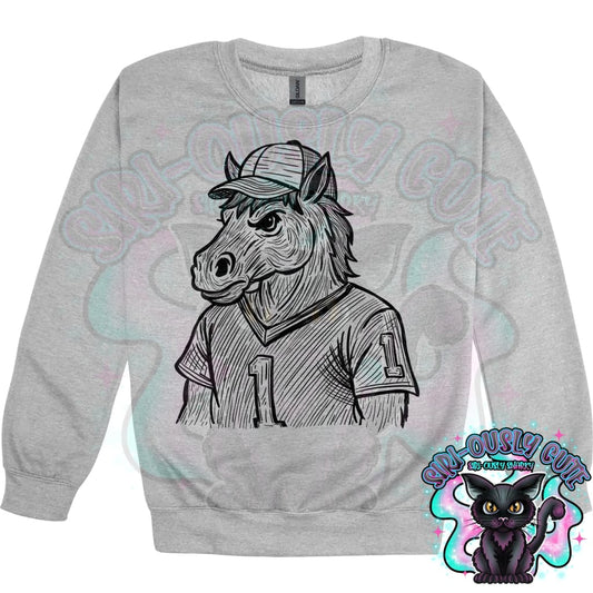 Sketch Jersey Mascot Horse Mascot