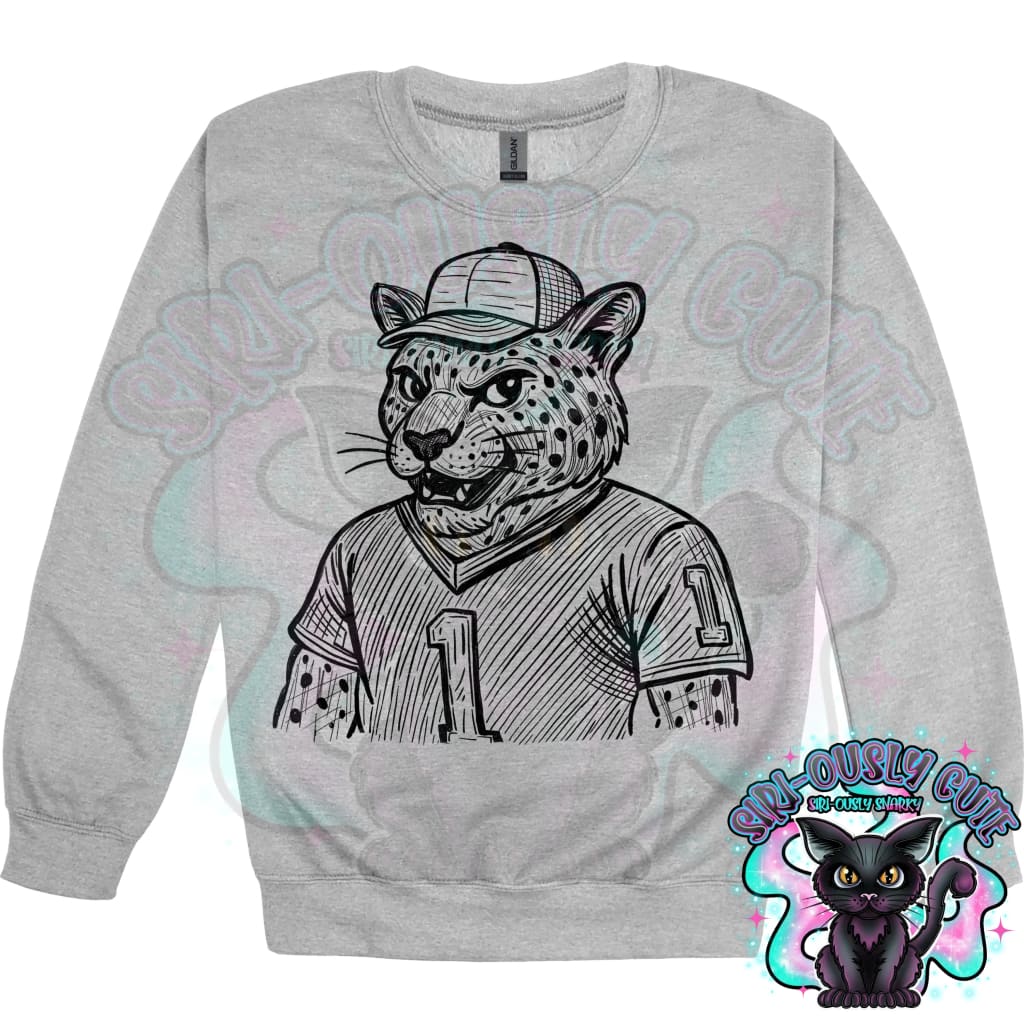 Sketch Jersey Mascot Leopard Mascot