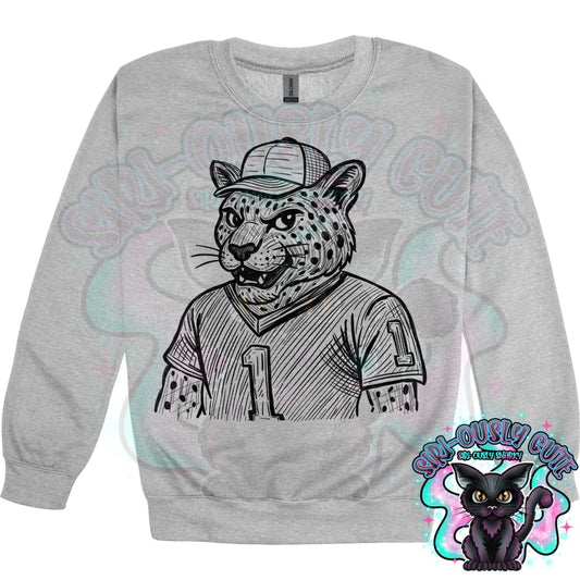 Sketch Jersey Mascot Leopard Mascot