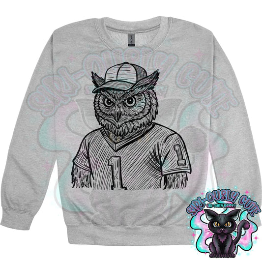 Sketch Jersey Mascot Owl Mascot