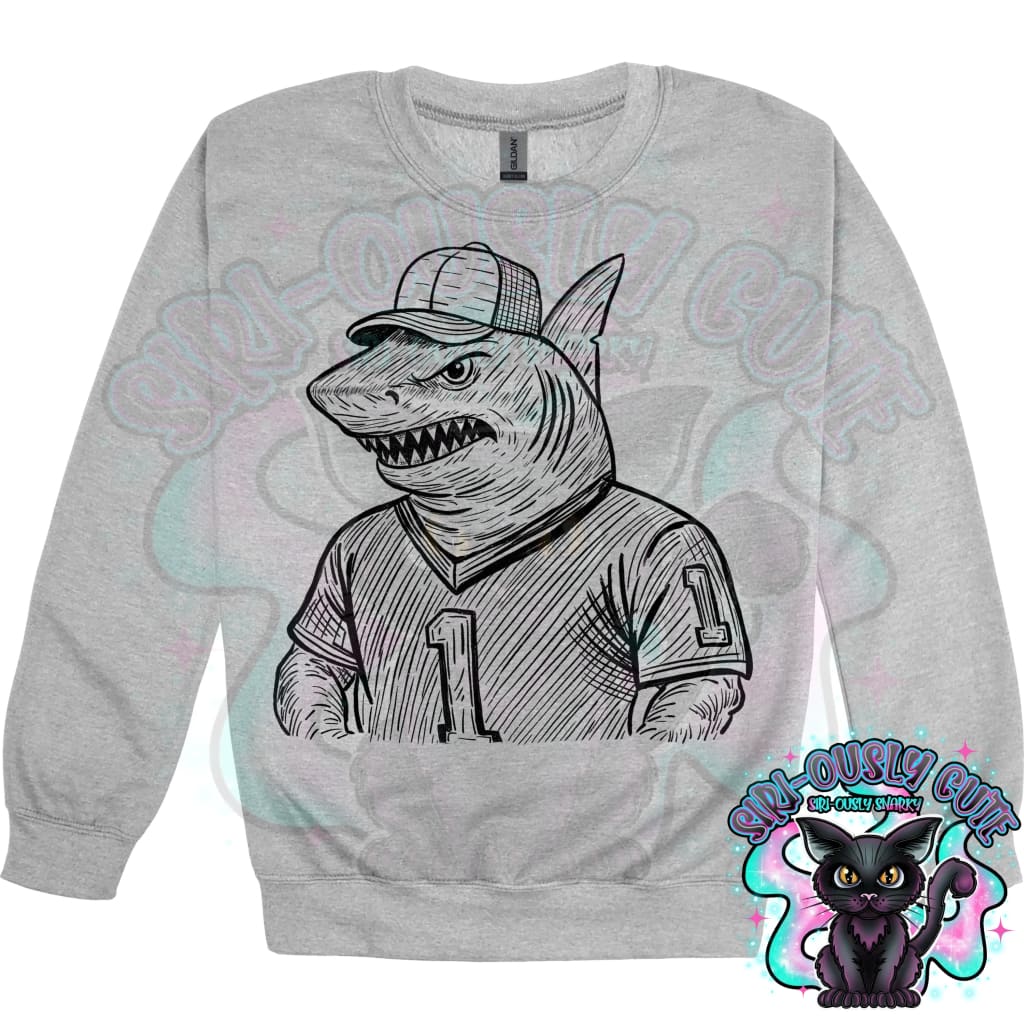 Sketch Jersey Mascot Shark Mascot