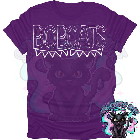 Sketchy Doodle Bobcats Mascot