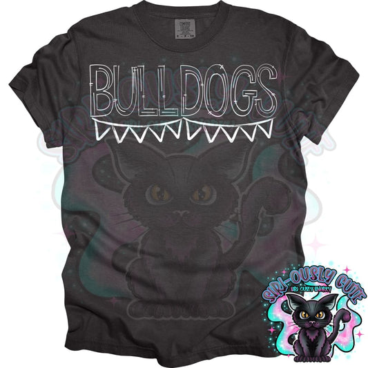 Sketchy Doodle Bulldogs Mascot