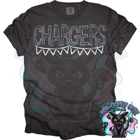 Sketchy Doodle Chargers Mascot