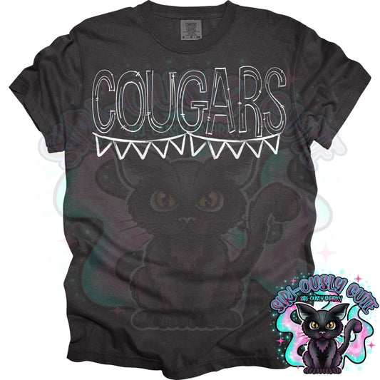Sketchy Doodle Cougars Mascot