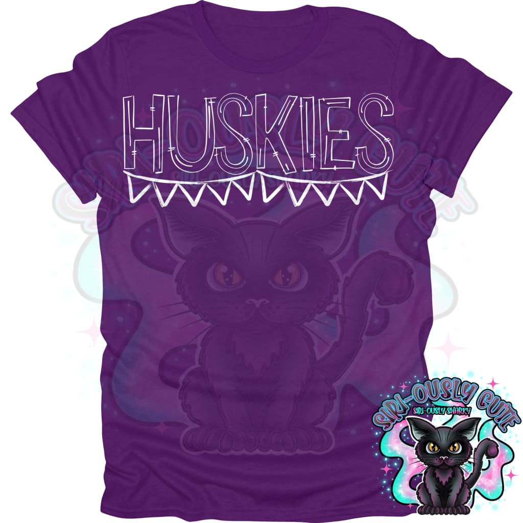 Sketchy Doodle Huskies Mascot