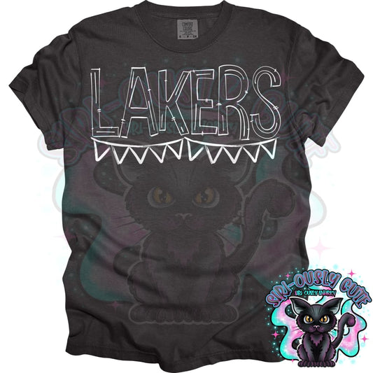 Sketchy Doodle Lakers Mascot