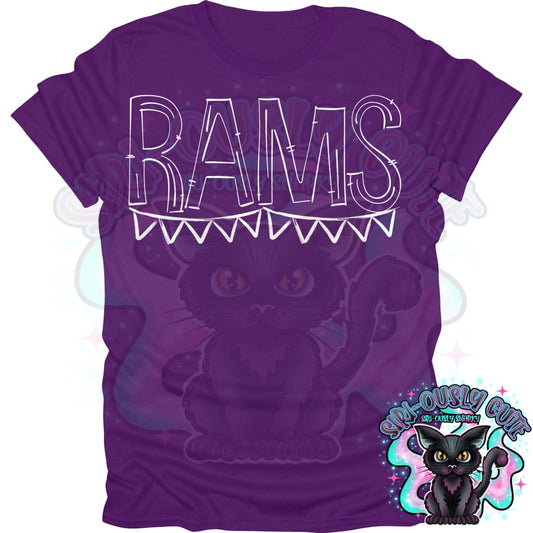 Sketchy Doodle Rams Mascot