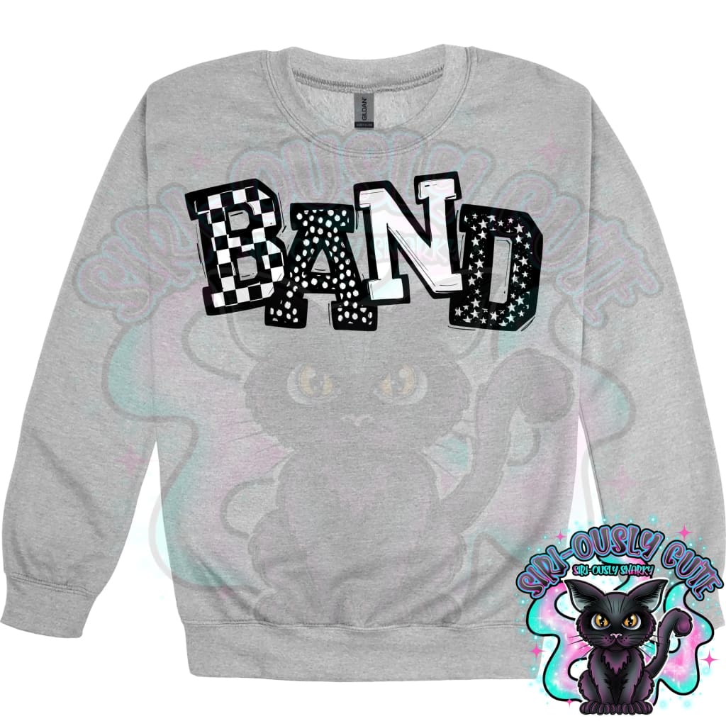 So Sporty Band Black White Mascot