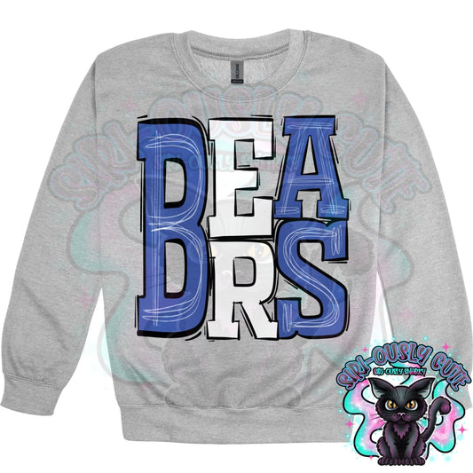 Sporty Bears - Blue White Mascot
