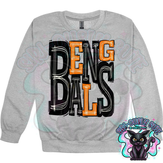 Sporty Bengals - Orange Black Mascot