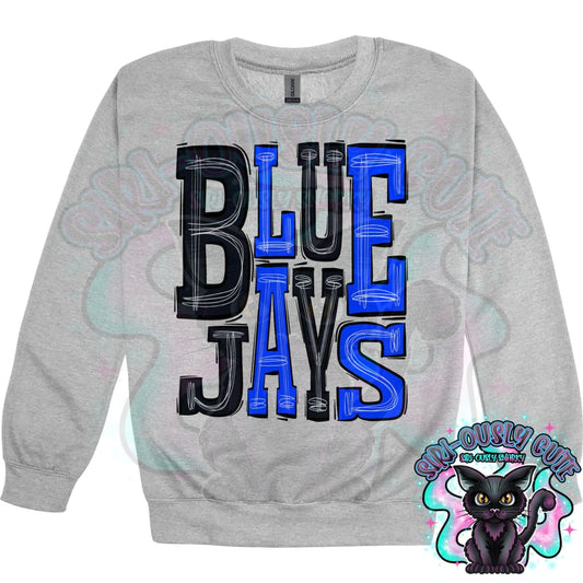 Sporty Bluejays - Black Royal Mascot