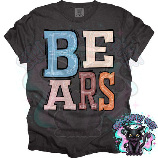 Sporty Boho Bears Mascot